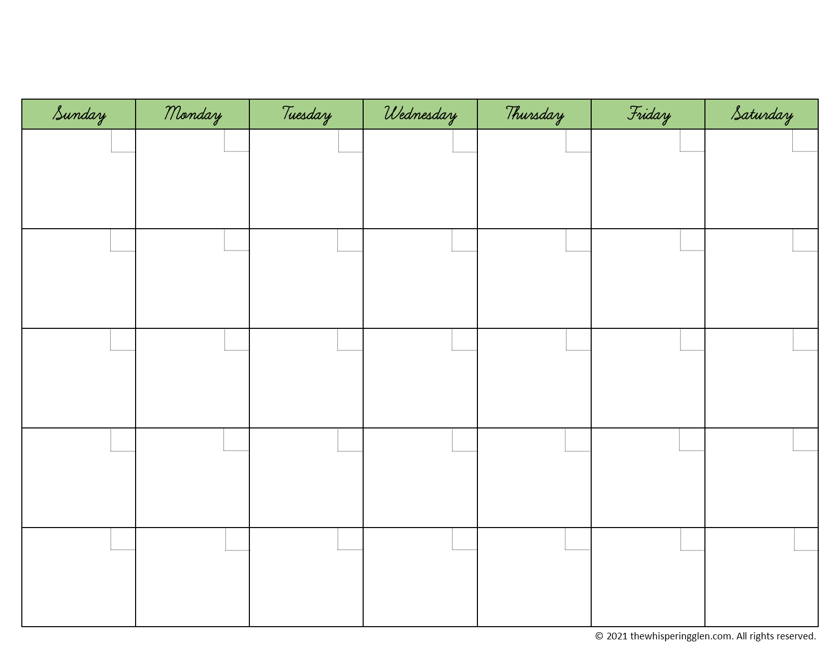 Game Changer | Monthly Meal Planning - The Whispering Glen