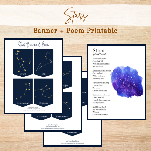 Stars Banner & Poem