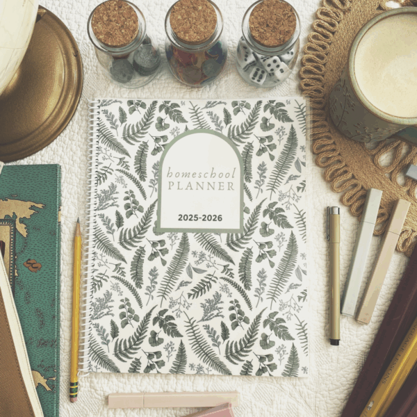 2025-2026 Customizable Homeschool Planner (Teacher Only)