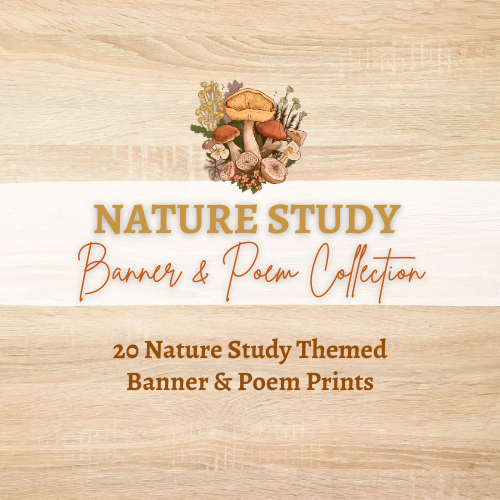 Nature Study Banner & Poem Print Collection