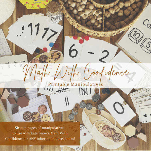 Math With Confidence Printables